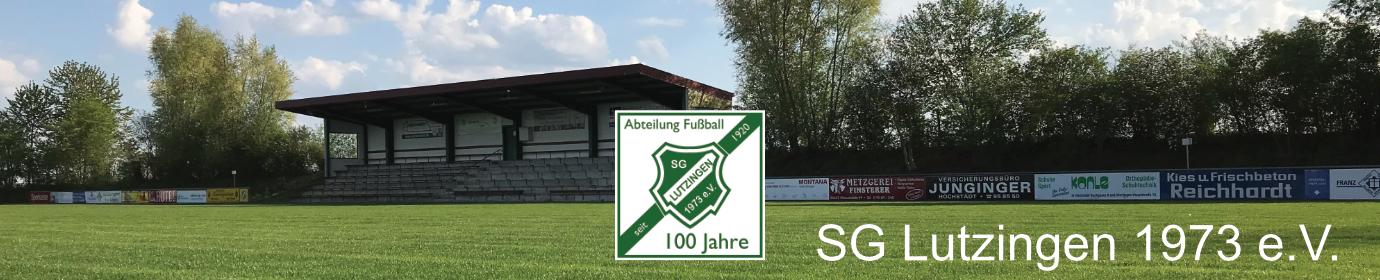 SG Lutzingen 1973 e.V. MeinFußball MeinVerein MeineSGL NURdieSGL