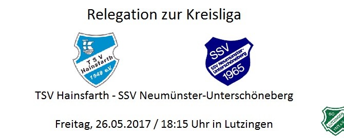 Relegation zur Kreisliga Relegation zur Kreisliga