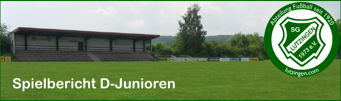 D-Junioren: TSV Bissingen – SGL 7:0 D-Junioren: TSV Bissingen – SGL 7:0